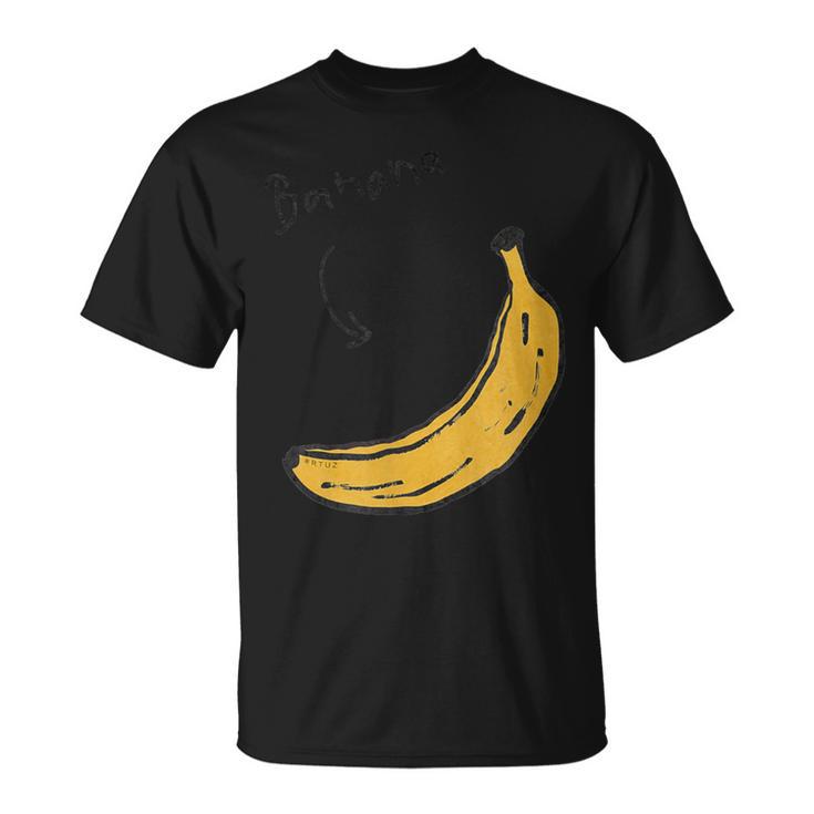 Frutaegana Plátanos Humor Plátanoegano Divertido Plátano Camiseta unisex