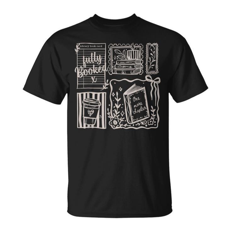 Fully Book One More Chapter Vintage Book Lovers Matching T-Shirt