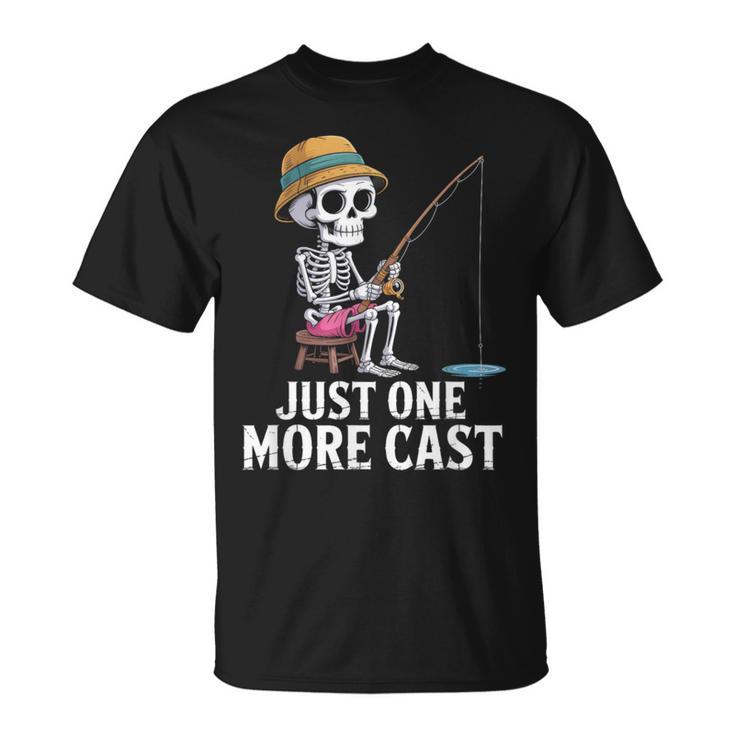 keleton Fishing Just More キャスト引用 Tシャツ