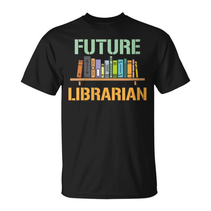 Future Librarian School Librarian Book T-Shirt