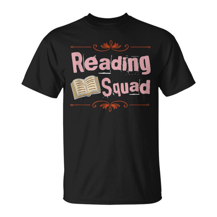 Girls Club Women's Book Club Reading Squad Book Lovers T-Shirt