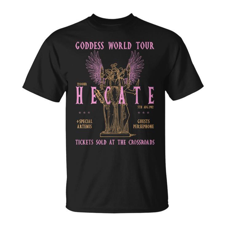 Goddess World Tour Hecate Fans Mythical Vibe Festival T-Shirt