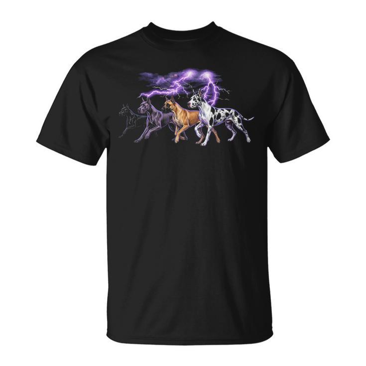 Great Dane ビンテージ 90年代 犬好き グレートデーン オーナー メンズ レディース Tシャツ