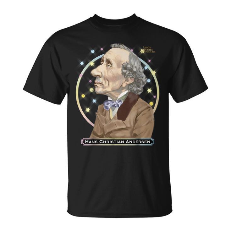 Hans Christian Andersen Querido Autor Danés De Cuentos De Hadas Camiseta unisex