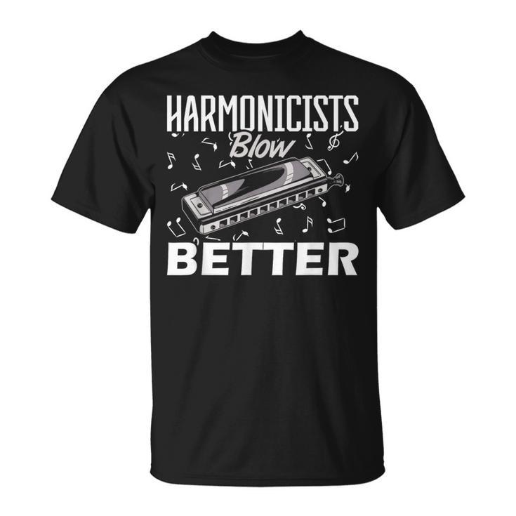 Harmonicists Blow Better ハーモニカ Tシャツ