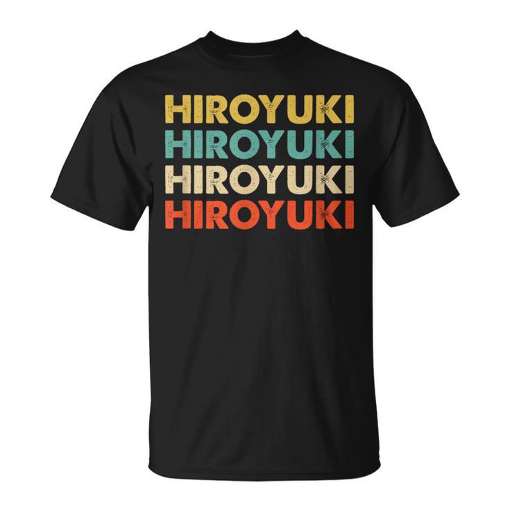 Hiroyuki 浩之 Tシャツ