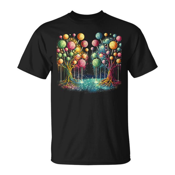 Huerto De Piruletas Camiseta unisex