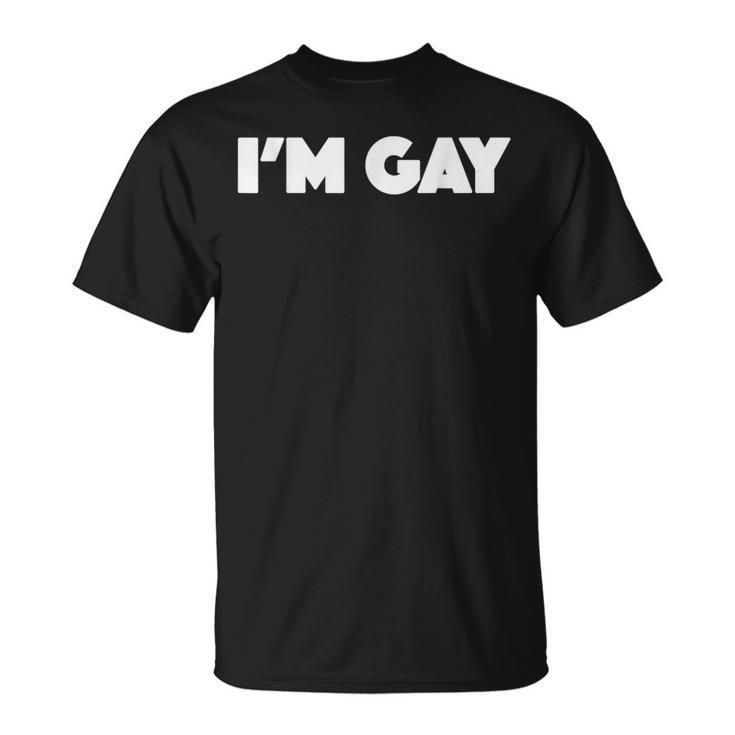 I'm Gay Tシャツ