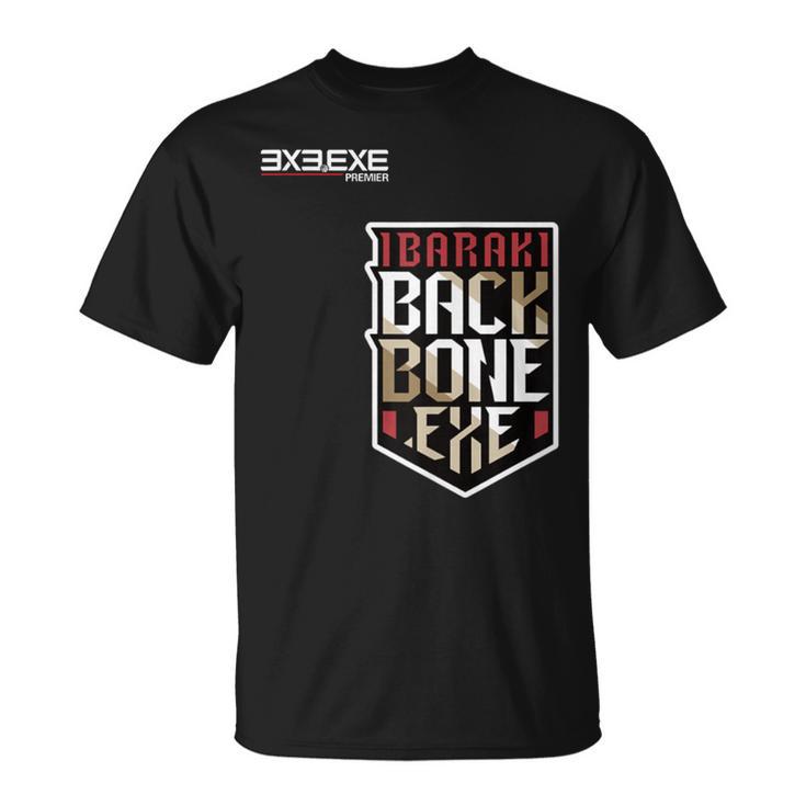 Ibaraki BackboneExe_17_中田憲一郎 Tシャツ