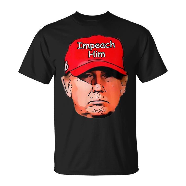 Impeach Trumptupid レッドキャップ ジョーク 民主党員 Usa 弾丸 Tシャツ