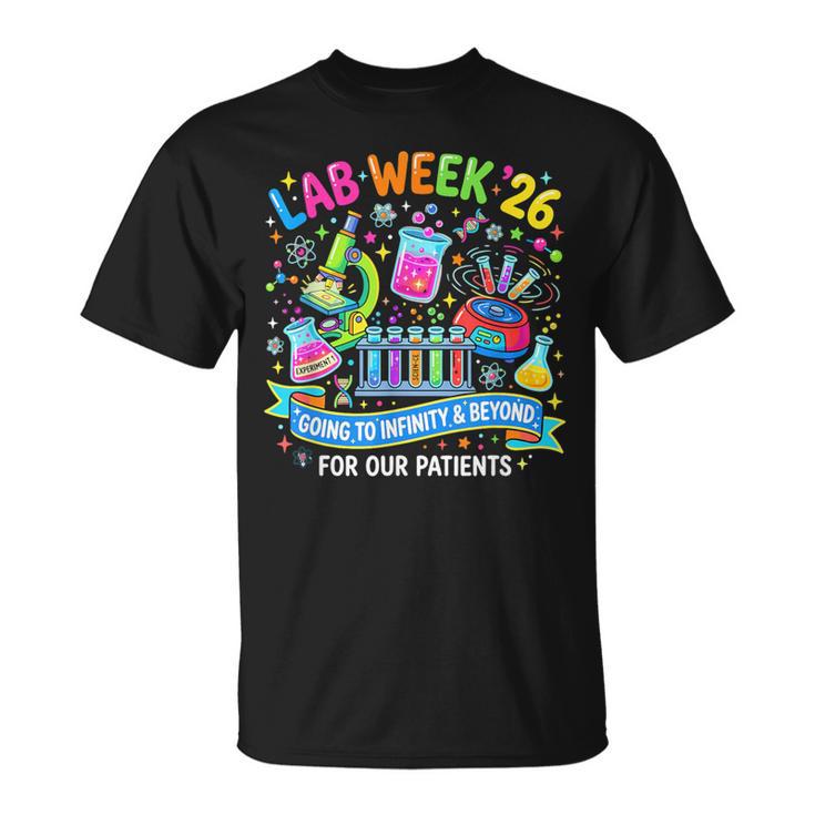 Infinity & Beyond For Patients Nurse Healthcare Graphic T-Shirt