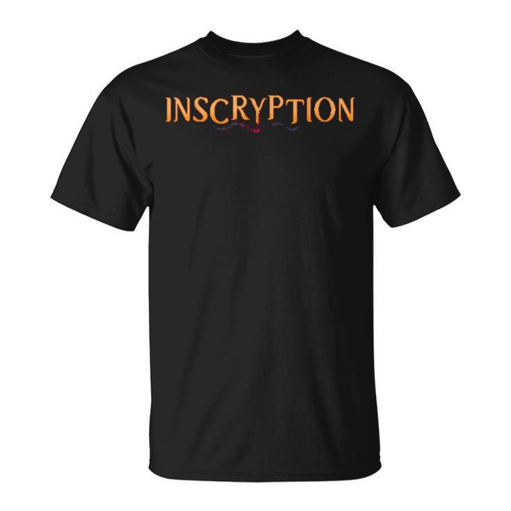 Inscryptionサイコホラーカードゲームハロウィン怖い Tシャツ