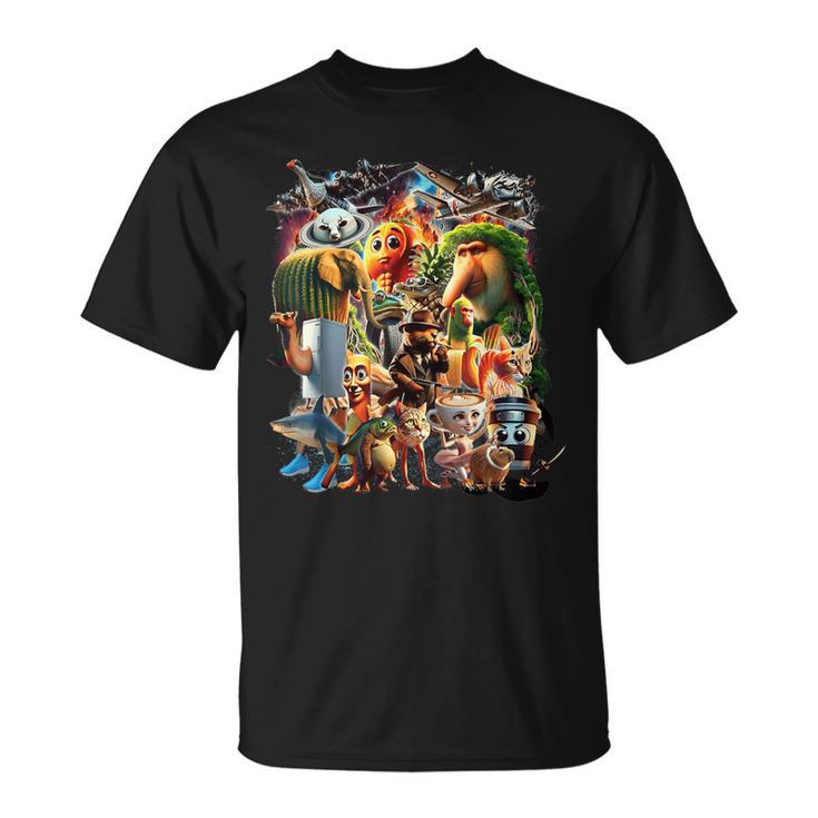 Italian Brainrot シャツ イタリアンブレインロットai Gen Z Tシャツ