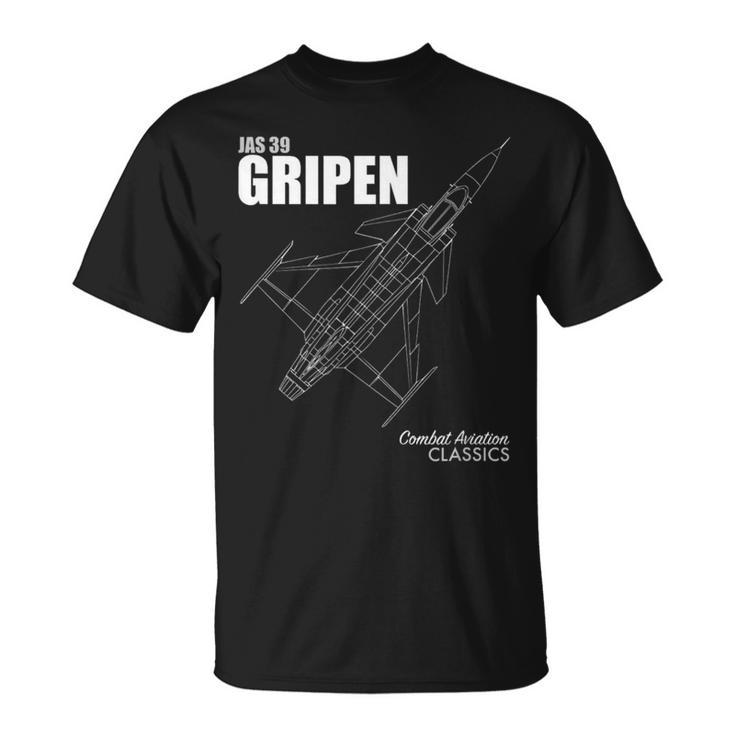 Jas 39 グリペン Tシャツ
