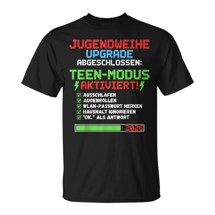 Jugendweihe 2026 Upgrade Für Gamer T-Shirt
