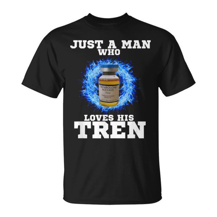 Just A Man Who Loves His Tren Tシャツ