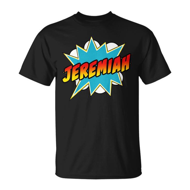 Kids Boys Jeremiah Comic Book Superhero Name T-Shirt