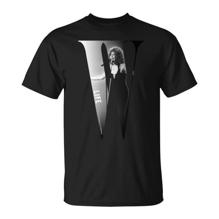 Life Picture Collection _ ホイットニー ヒューストン1 長袖tシャツ Tシャツ