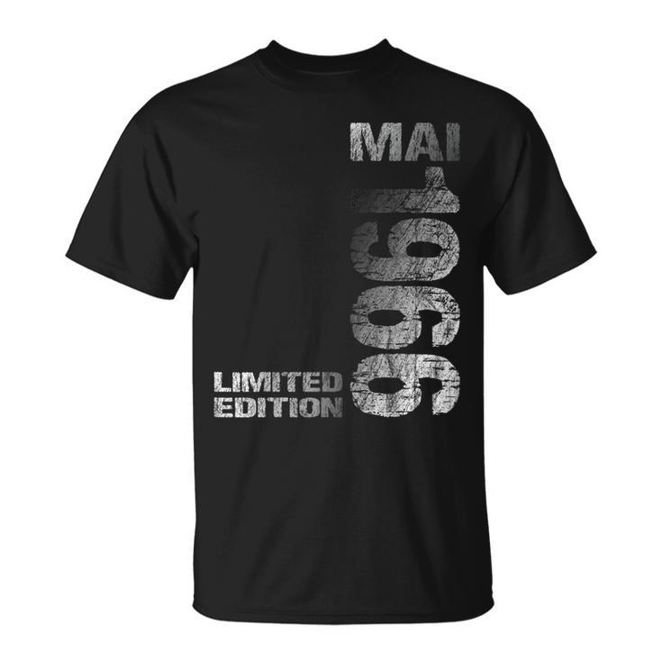 Limited Edition Mai 1966 Mann Frau 60 Geburtstag T-Shirt