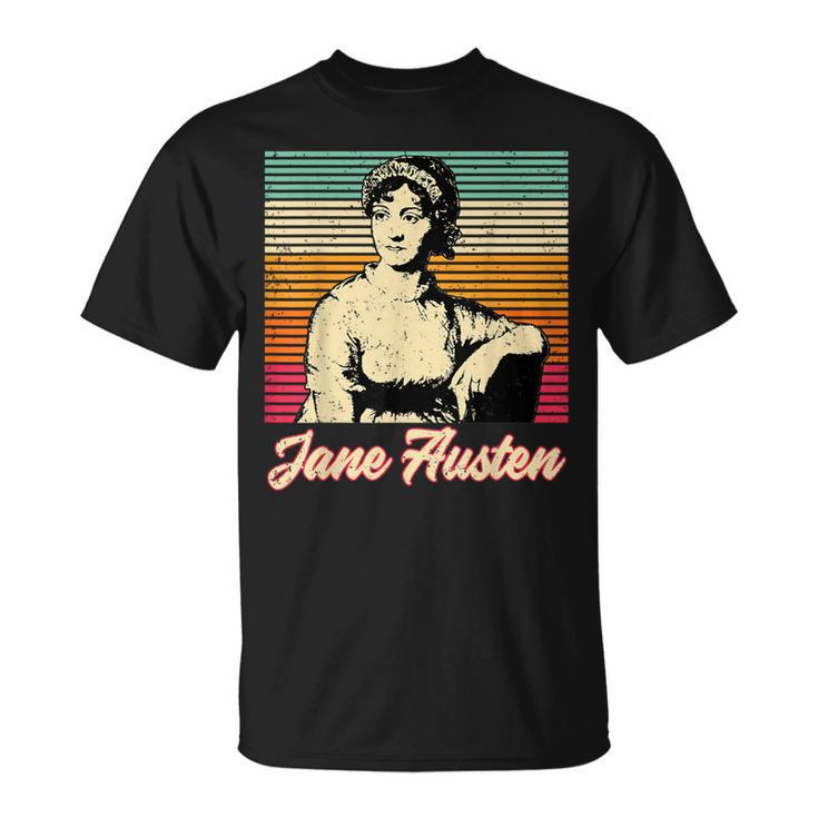 Literary Book Club Fans Vintage Jane Austen T-Shirt