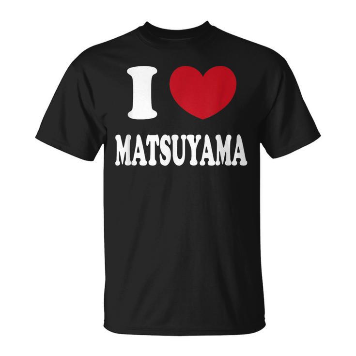I Love Matsuyama アイラブ松山 Tシャツ