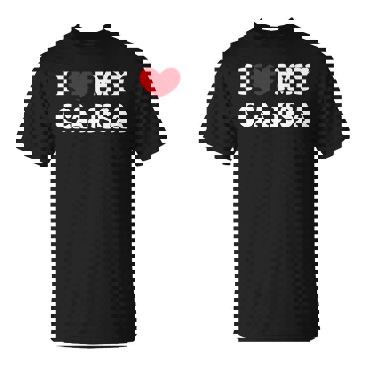 I Love My Cajsa アイ・ラブ・マイ・カジサ 長袖tシャツ Tシャツ