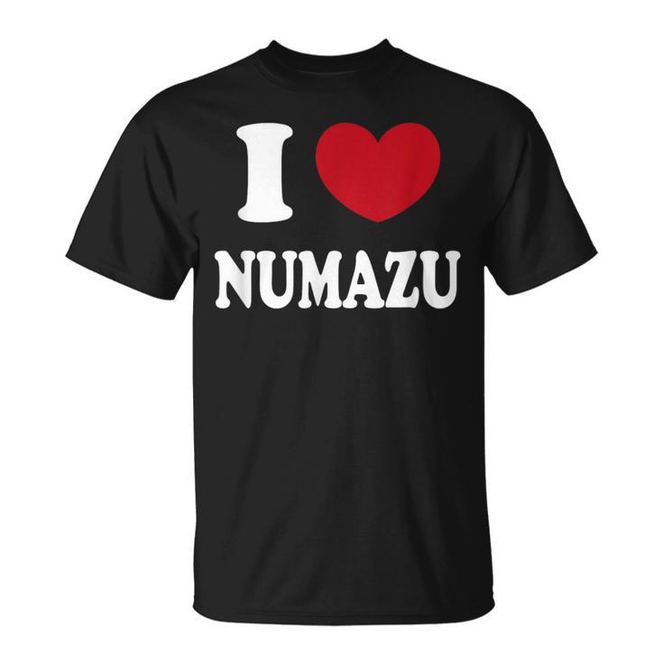 I Love Numazu 沼津大好き Tシャツ