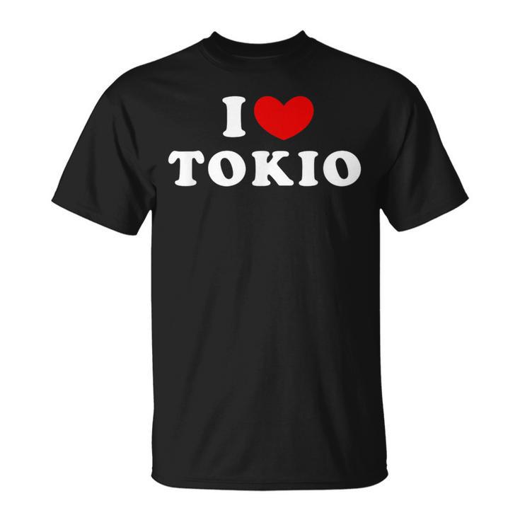 I Love Tokio 私は愛する Tokio Tシャツ
