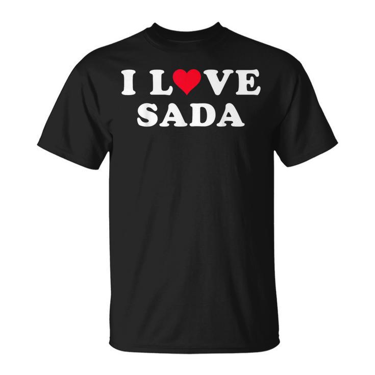 I Loveada マッチング 彼女&彼氏 佐田名 Tシャツ