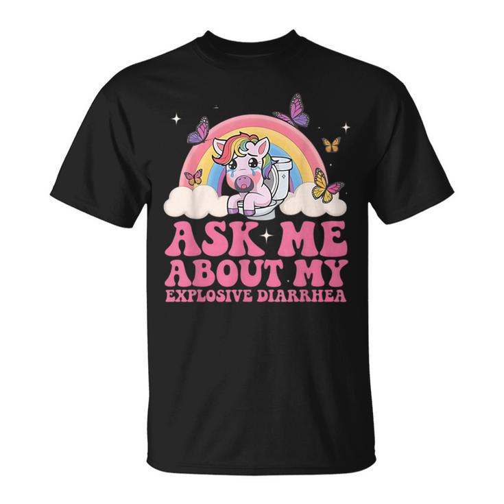 Lustiger Unangemessener Peinlicher Gag Meme Erwachsene Humor Frauen T-Shirt