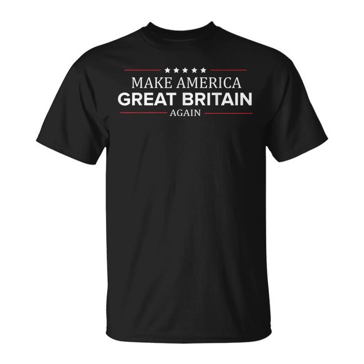 Make America Great Britain Again シャツ 面白い英国tシャツ Tシャツ