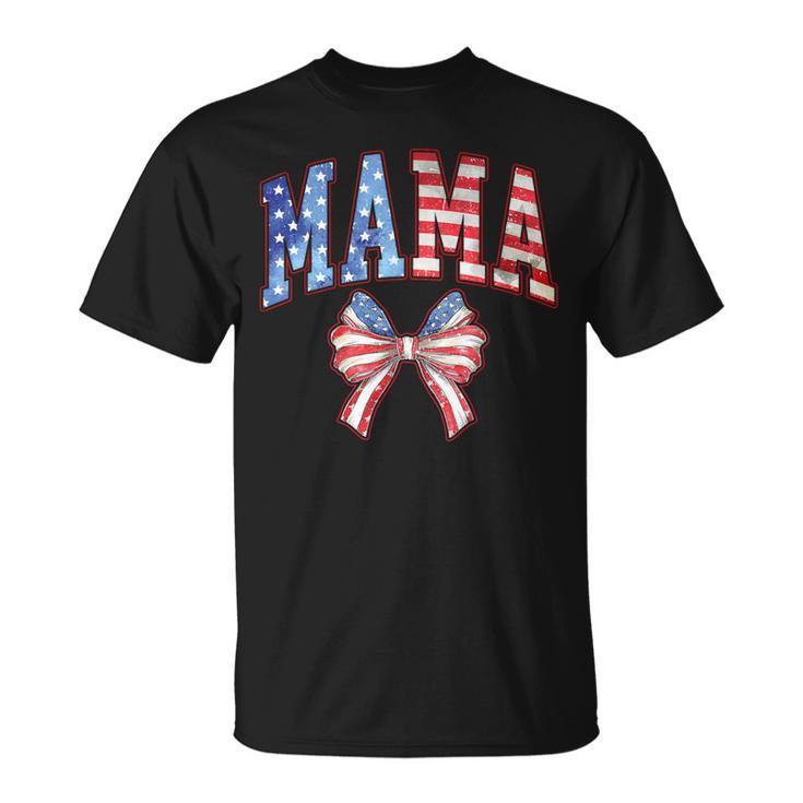 Mama 4Th Of July American Family Matching T-Shirt