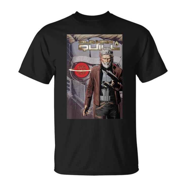 Marvel Comixology Old Man Quill Last Heist Comic Book Cover T-Shirt