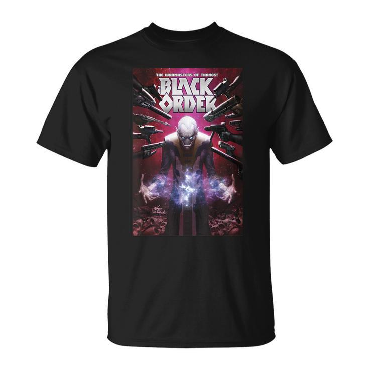 Marvel Comixology Order Ebony Maw Comic Book Cover T-Shirt Marvel Comixology Order Ebony Maw Comic Book Cover T-Shirt