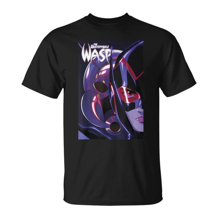 Marvel Comixology Wasp The Attack Of AIM Comic Book Cover T-Shirt