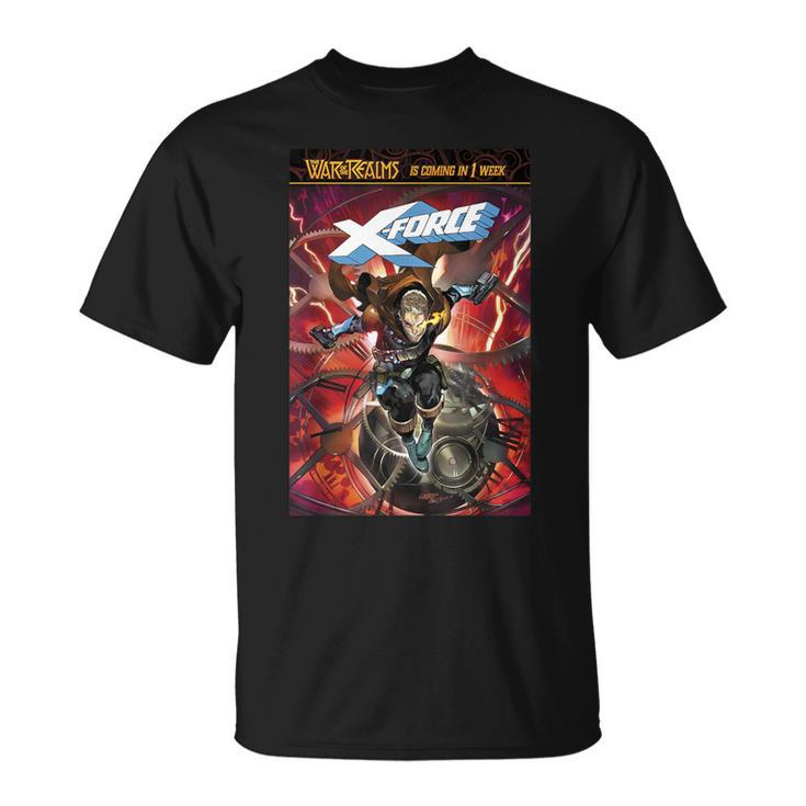 Marvel Comixology X-Force Young Cable Comic Book Cover T-Shirt