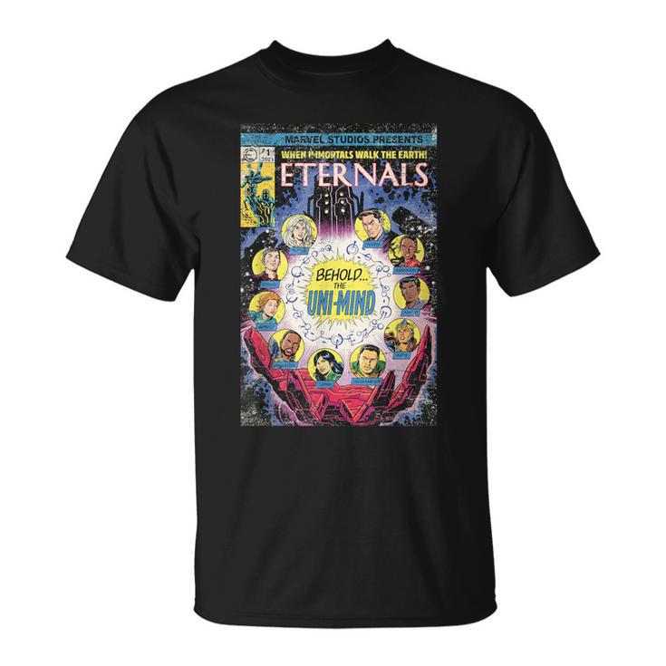 Marvel Eternals Vintage Comic Book Cover T-Shirt