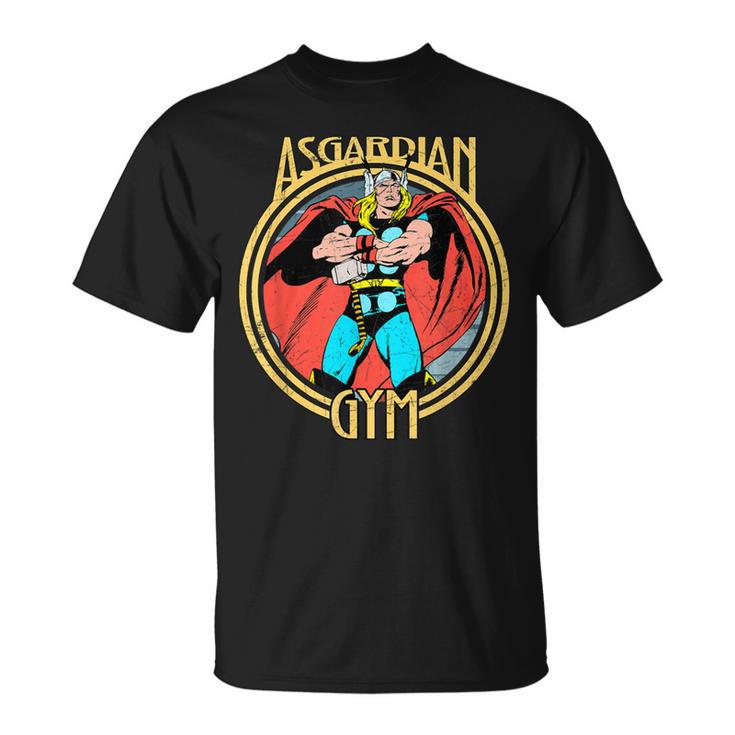 Marvel Thor Retro Comic Book Asgardian Gym T-Shirt