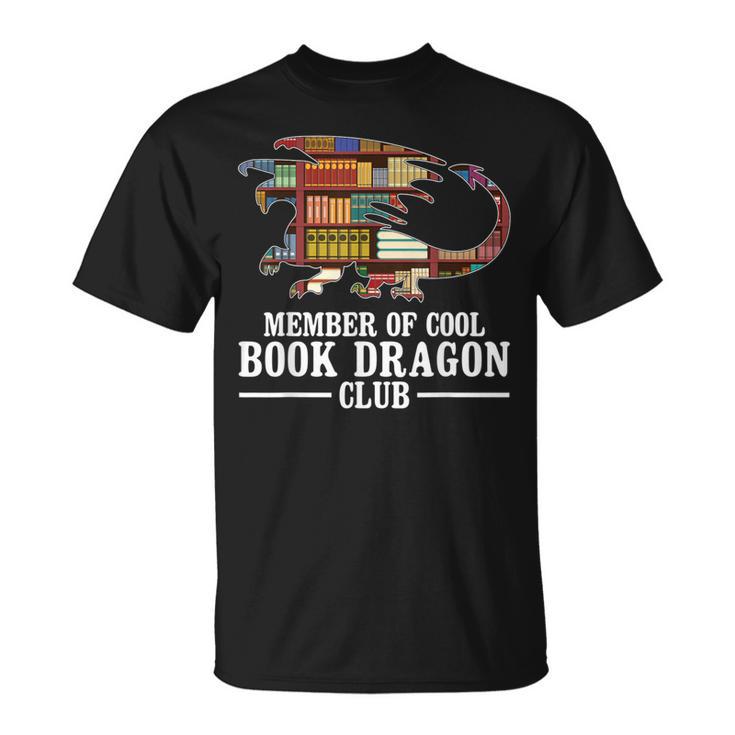 Memeber Of Cool Book Dragon Mythical Creatures T-Shirt