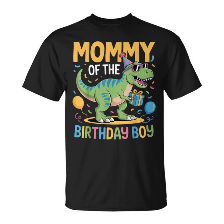 Mommy Of The Birthday Party Outfit Dinosaur Squad Mom T-Shirt Mommy Of The Birthday Party Outfit Dinosaur Squad Mom T-Shirt