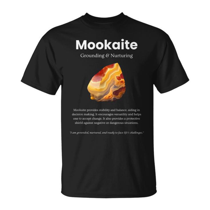 Mookaite ジェムストーンの意味 Tシャツ