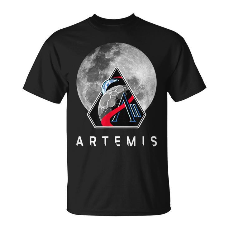 Nasa アルテミスiiミッション月 Tシャツ