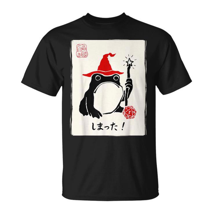 Nat 1 Dnd ボードゲーム メンズ レディース キッズ 面白い 日本のカエル Tシャツ