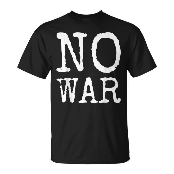 No War 平和 平和の鳩 アゲンストウォー 愛 No War Tシャツ