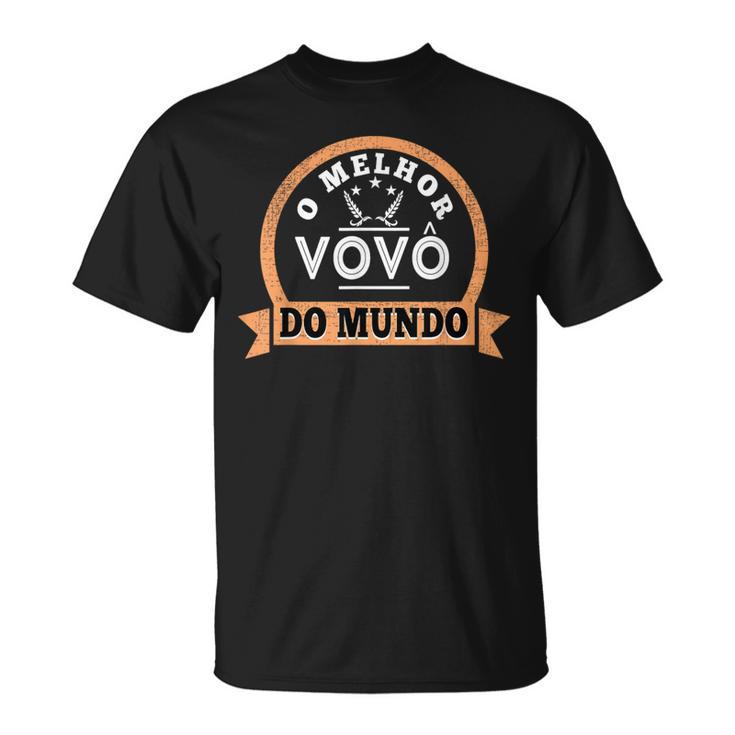 O Melhorovo Do Mundo ブラジリアン ポルトガル語 おじいちゃん Tシャツ