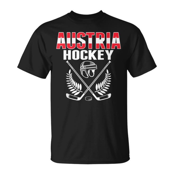 Österreich Eishockey Fan Trikot Österreich Hockey Teamupporter T-Shirt