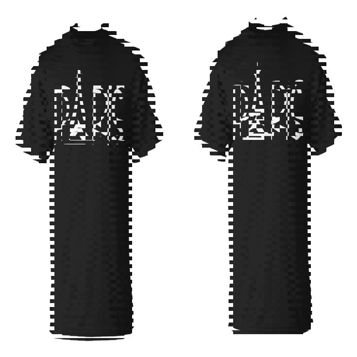 Paris Love France エッフェル塔tシャツ Tシャツ