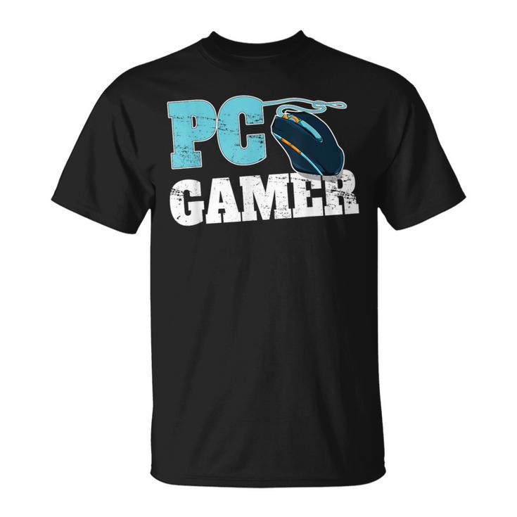 Pc Gamer コンピューターゲームギフト マウスゲーマー用 Tシャツ