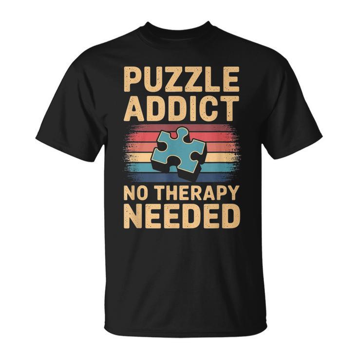 Puzzle Amusant Addict T-Shirt
