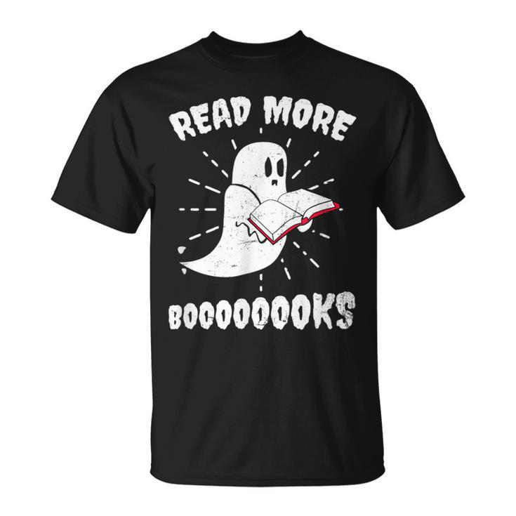 Read More Books Booooks Teacher Halloween For Men Women T-Shirt
